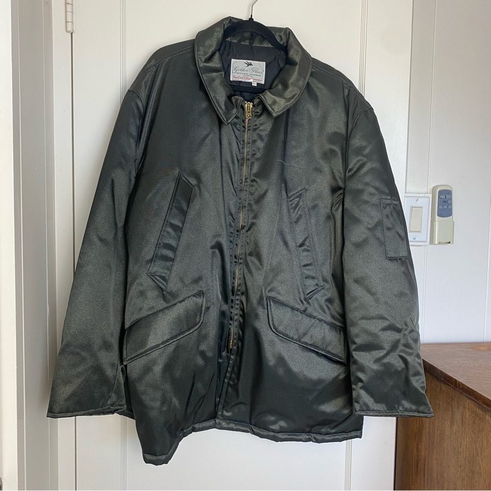 Vintage GOLDEN FLEECE Industrial Outerwear Winter Coat size XXL